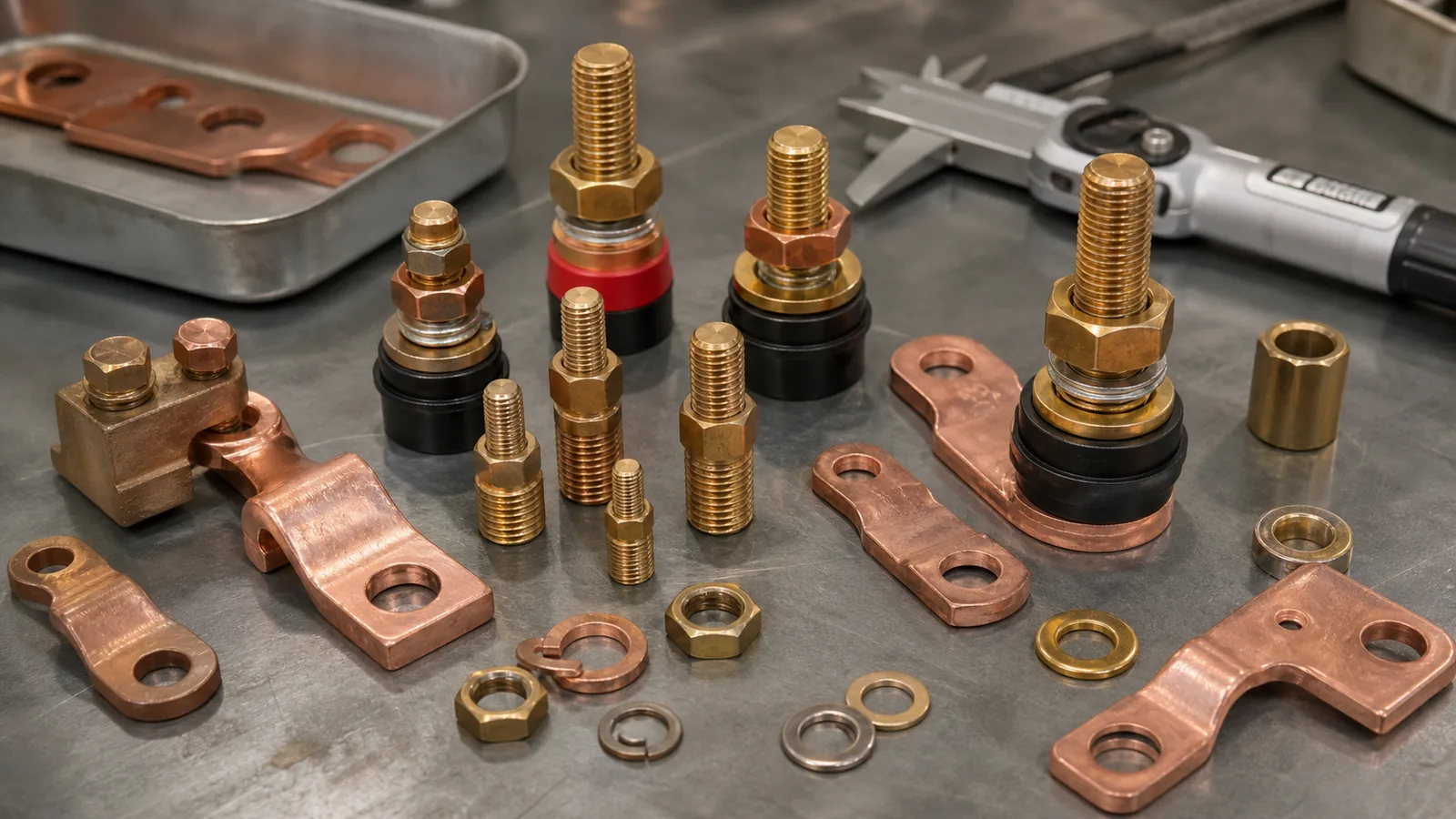 High Current Terminals product and manufacturing evidence
